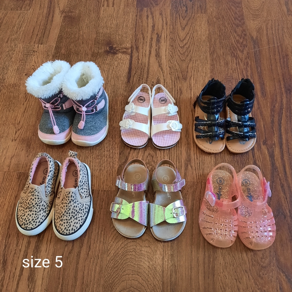 Toddler size 5 shoe lot